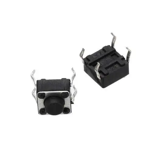 Mini Push button 4-pin 6x6x4.3mm